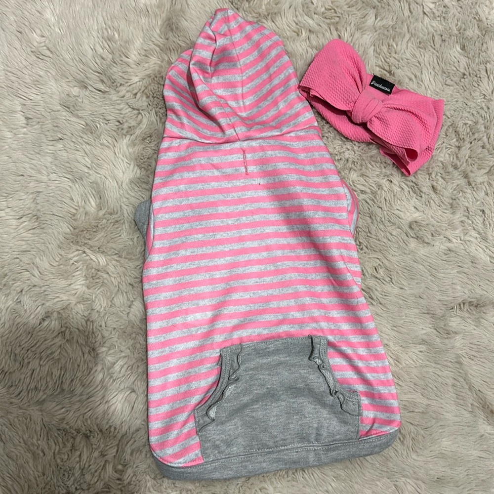 Dog Shirt and Bow